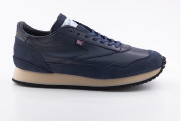 Walsh Ensign Classic Navy sneakers made in England - SNEAZM